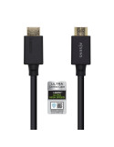 Cable HDMI 2.1 8K Aisens A150-0421/ HDMI Macho - HDMI Macho/ 1m/ Certificado/ Negro