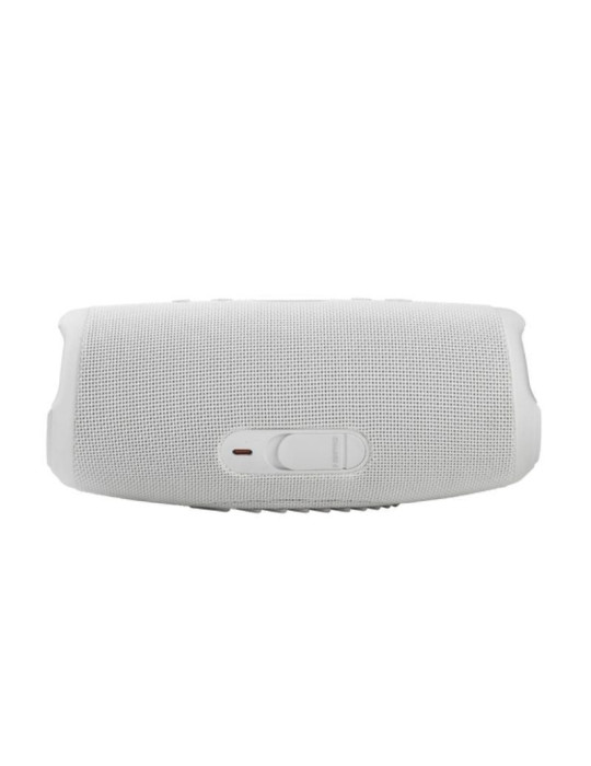 Altavoz con Bluetooth JBL Charge 5/ 40W/ 1.0/ Blanco