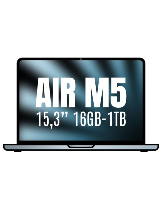 Apple Macbook Air 15,3"/ M5 10-Core CPU/ 16GB/ 1TB SSD/ 10-Core GPU/ Azul
