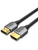 Cable HDMI 2.0 4K Vention ALEHH/ HDMI Macho - HDMI Macho/ 2m/ Gris