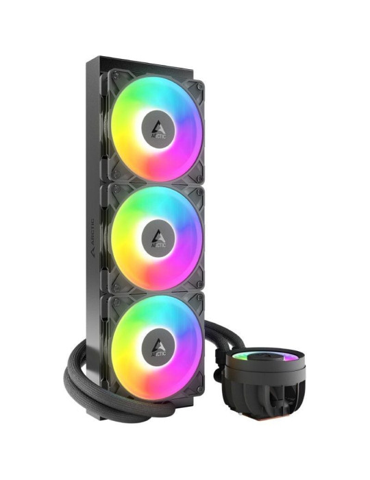 Sistema de Refrigeración Líquida Arctic Liquid Freezer III Pro 360 A-RGB/ Negro