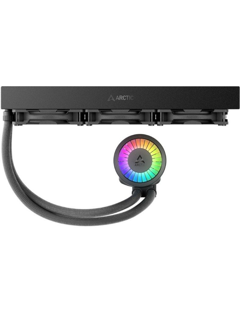 Sistema de Refrigeración Líquida Arctic Liquid Freezer III Pro 360 A-RGB/ Negro