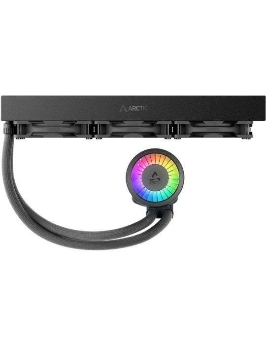 Sistema de Refrigeración Líquida Arctic Liquid Freezer III Pro 360 A-RGB/ Negro