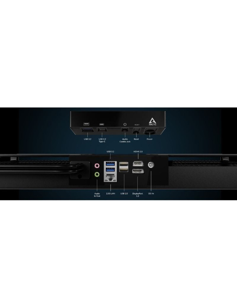 PC Arctic Senza Under Desk ACPCC00002A Ryzen 7 5700G/ 32GB/ 1TB SSD/ Win11