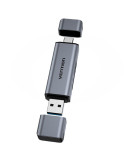 Lector de Tarjetas Externo Vention CLLH0/ USB 3.0/ USB Tipo-C
