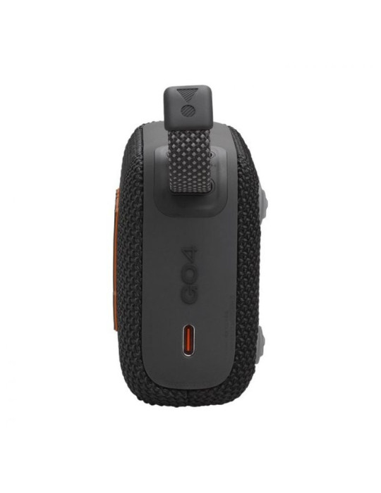 Altavoz con Bluetooth JBL GO 4/ 4.2W/ 1.0/ Negro