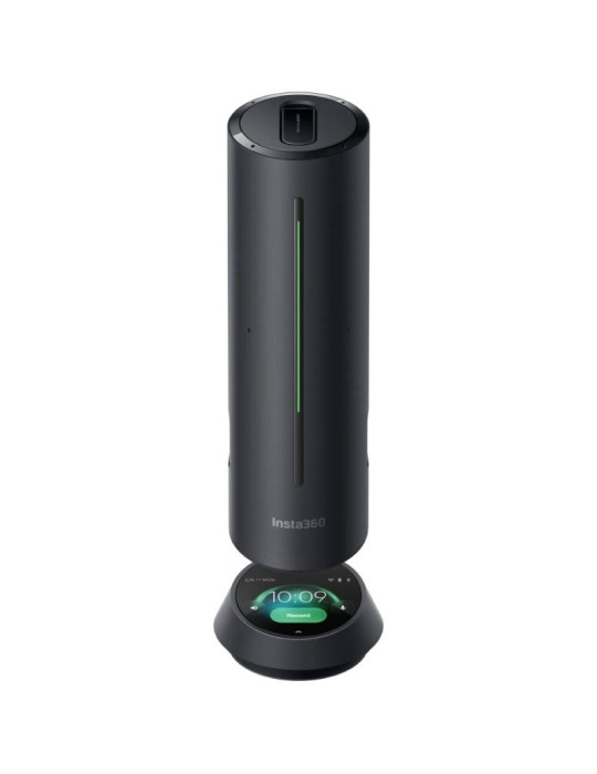 Altavoz/Microfono Portátil para Conferencias Insta360 Wave/ USB-Bluetooth/ Negro