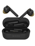 Auriculares Bluetooth Hiditec Vesta 90's Limited Edition con estuche de carga/ Autonomía 8h/ Negros