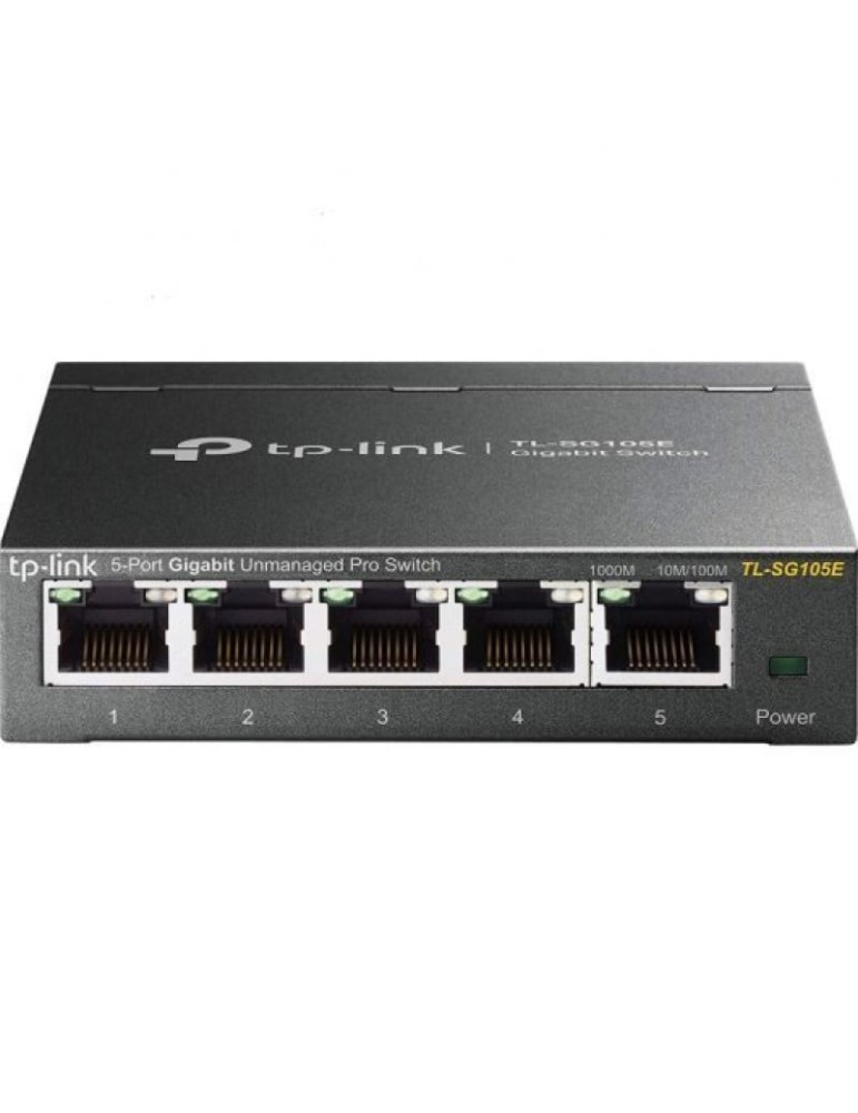 Switch TP-Link Easy Smart TL-SG105E V2 5 Puertos/ RJ-45 10/100/1000