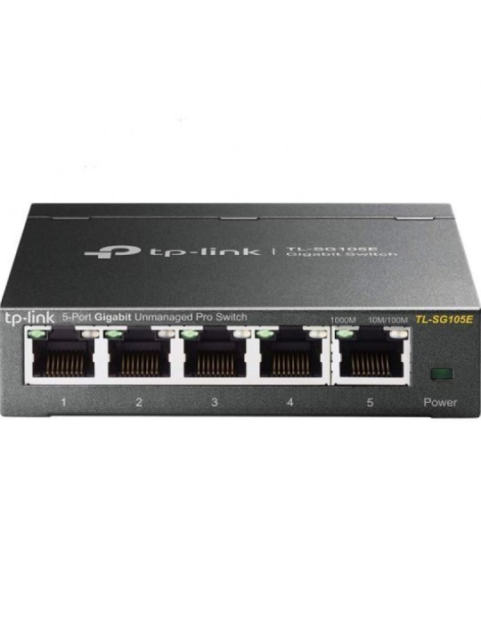 Switch TP-Link Easy Smart TL-SG105E V2 5 Puertos/ RJ-45 10/100/1000