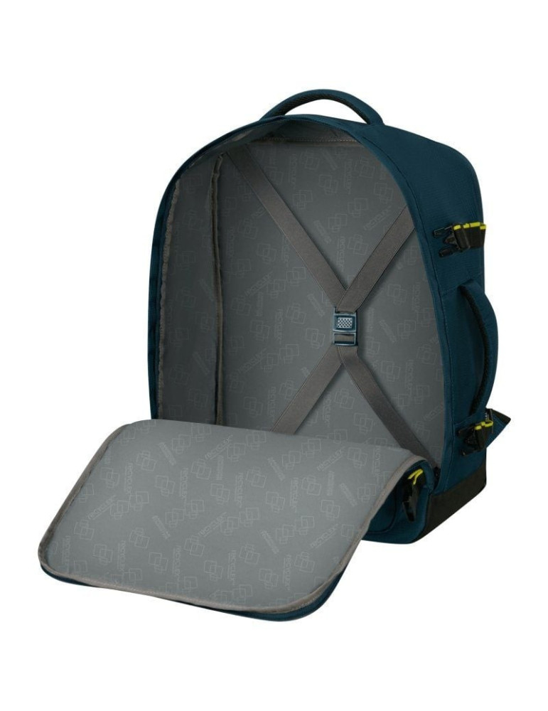 Mochila American Tourister Take2cabin M para Portátiles hasta 15.6"/ 38.2L/ Azul