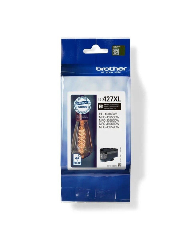Cartucho de Tinta Original Brother LC-427 XL Alta Capacidad/ Negro