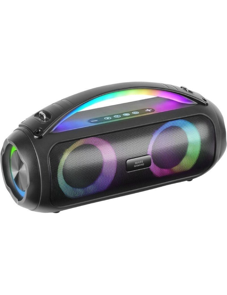Altavoz con Bluetooth Mars Gaming MS-PULSE/ 50W RMS/ 2.0/ Negro