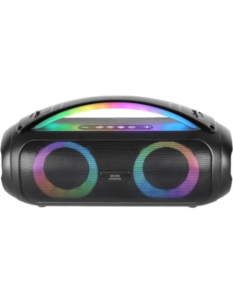 Altavoz con Bluetooth Mars Gaming MS-PULSE/ 50W RMS/ 2.0/ Negro