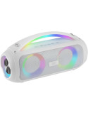 Altavoz con Bluetooth Mars Gaming MS-PULSE/ 50W RMS/ 2.0/ Blanco