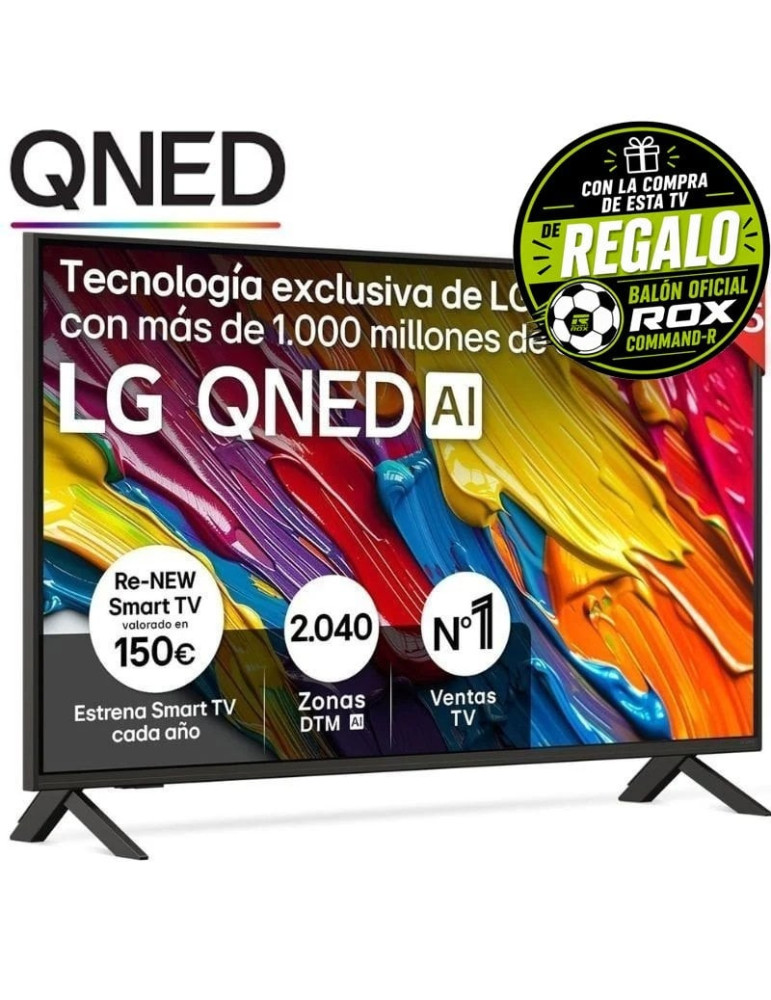 Televisor LG QNED 50QNED84A6C 50"/ Ultra HD 4K/ Smart TV/ WiFi