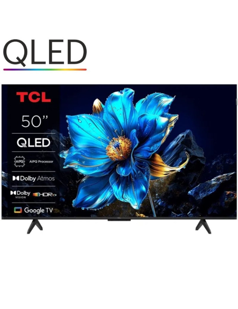 Televisor TCL QLED-Mini LED 50T69C 50"/ Ultra HD 4K/ Smart TV/ WiFi