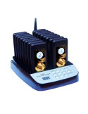 Kit Avisador de Clientes Premier Efficent-Customer/ 16 Receptores / Base de Carga