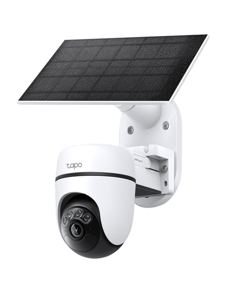 Cámara de Videovigilancia TP-Link TC90 KIT/ Visión Nocturna/ Control desde APP/ Incluye Panel Solar