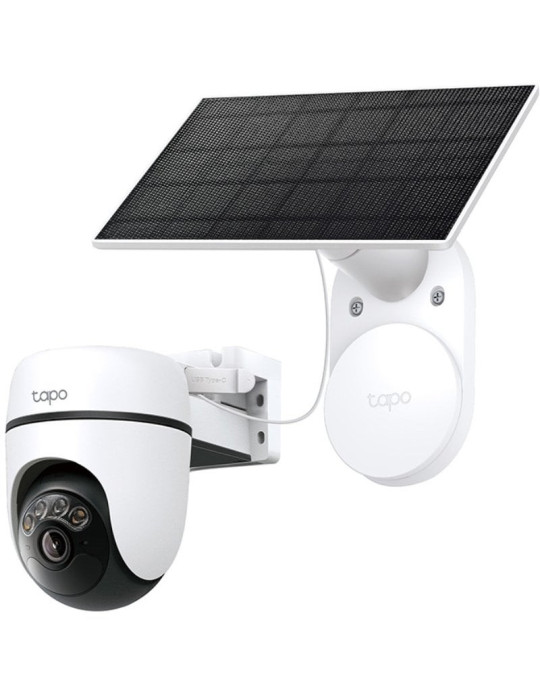 Cámara de Videovigilancia TP-Link TC90 KIT/ Visión Nocturna/ Control desde APP/ Incluye Panel Solar