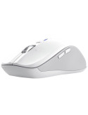 Ratón Ergonómico Inalámbrico Trust Ferro/ Hasta 3200 DPI/ Blanco