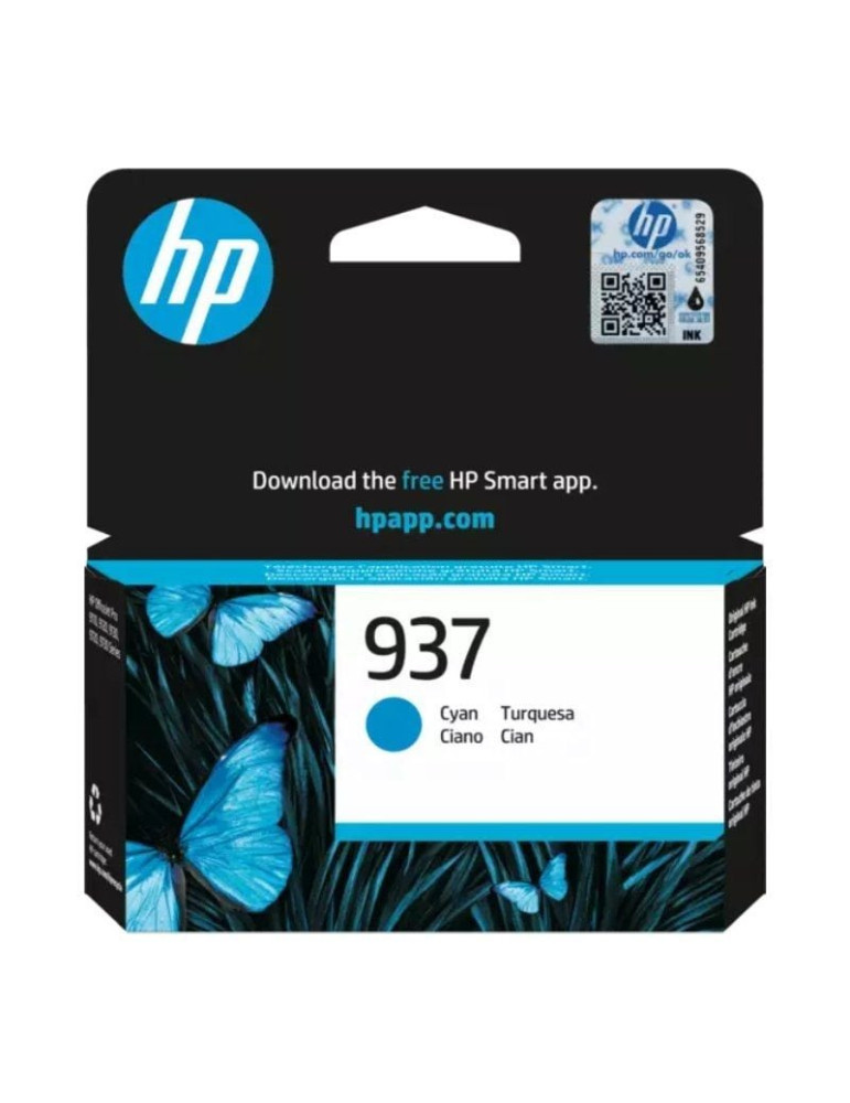 Cartucho de Tinta Original HP n 937/ Cian