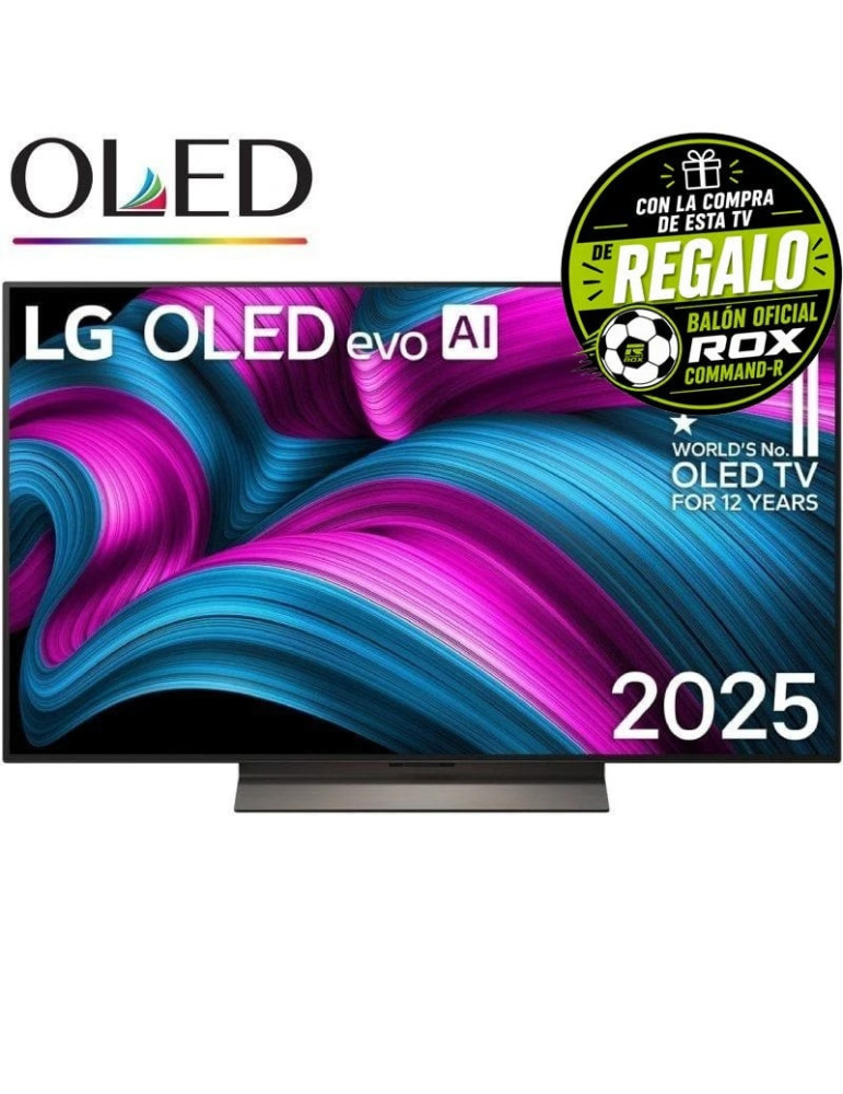 Televisor LG OLED Evo AI C5 OLED48C56LB 48"/ Ultra HD 4K/ Smart TV/ WiFi