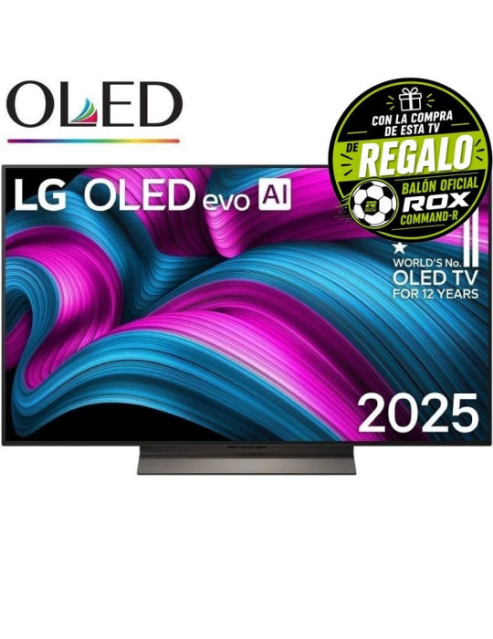 Televisor LG OLED Evo AI C5 OLED48C56LB 48"/ Ultra HD 4K/ Smart TV/ WiFi