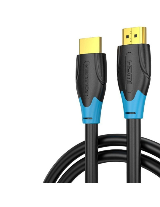 Cable HDMI 2.0 4K Vention AACBG/ HDMI Macho - HDMI Macho/ 1.5m/ Negro