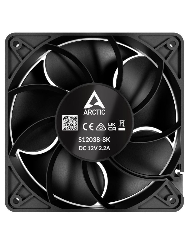 Pack de 3 Ventiladores Arctic S12038-8K/ 12cm