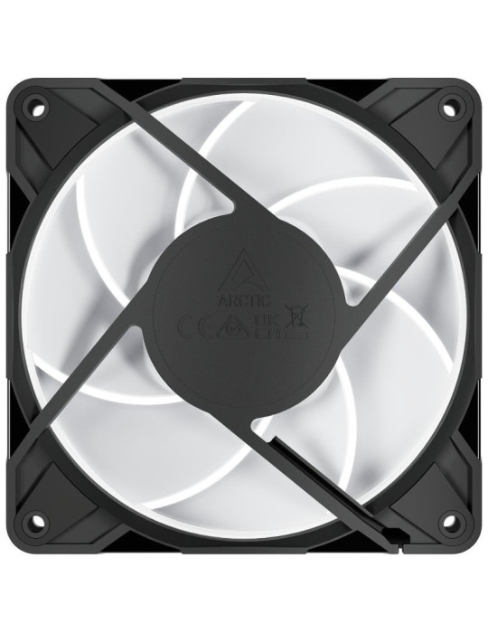 Ventilador Arctic P12 Pro A-RGB LN/ 12cm/ Negro