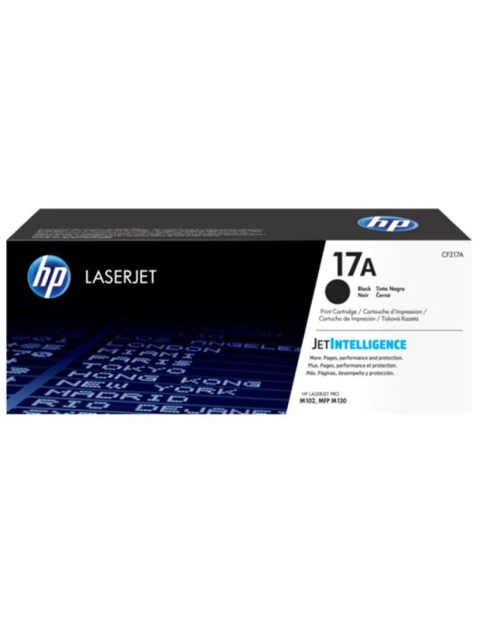 Tóner Original HP n 17A/ Negro