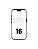 Smartphone Apple iPhone 16 128GB/ 6.1"/ 5G/ Blanco