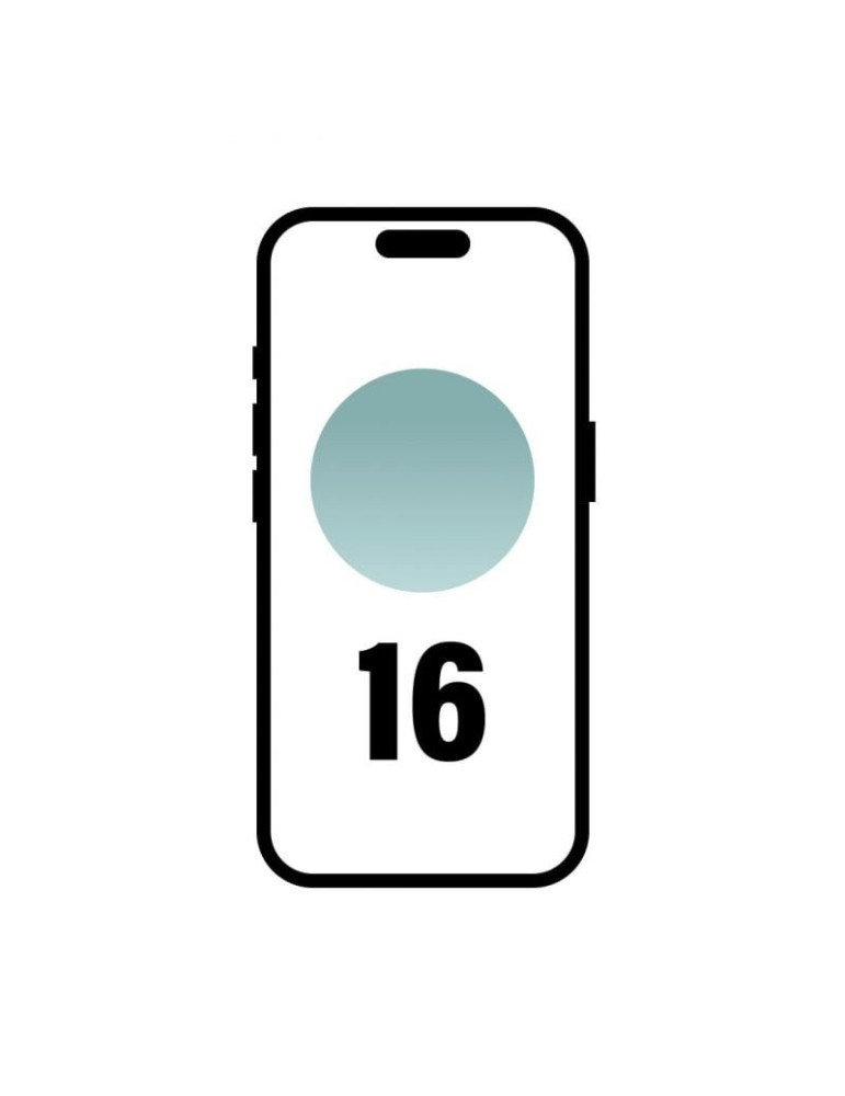 Smartphone Apple iPhone 16 128GB/ 6.1"/ 5G/ Verde Azulado