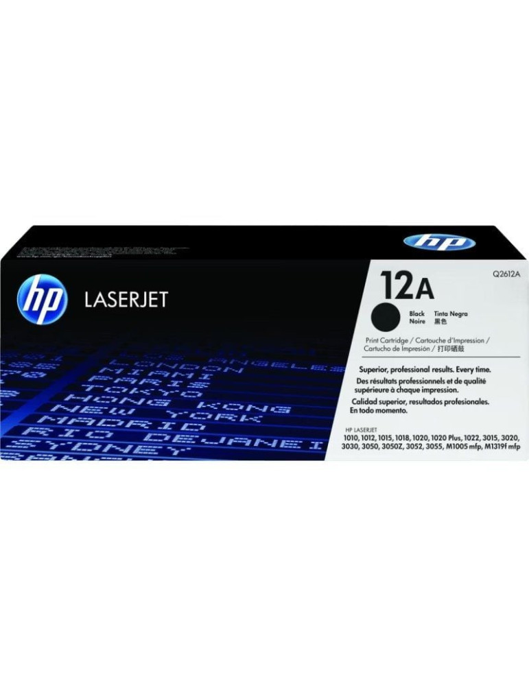 Tóner Original HP n 12A/ Negro