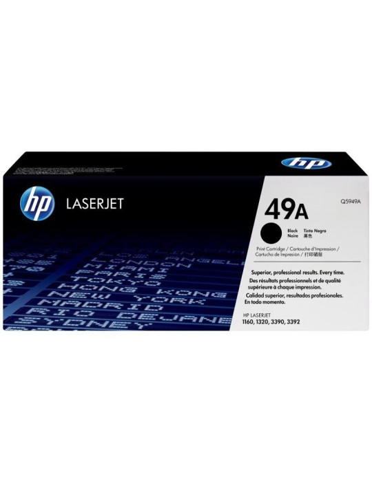 Tóner Original HP n 49A/ Negro