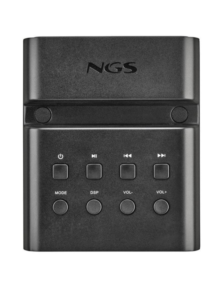 Torre de Sonido con Bluetooth NGS SKY CHARM PRO/ 80W/ 2.0/ Negra
