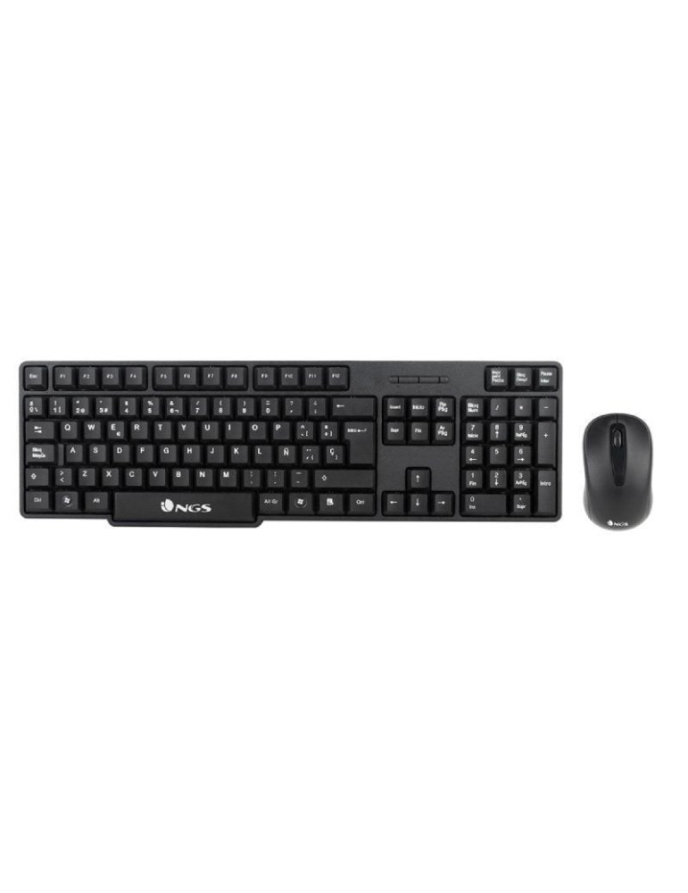 Teclado y Ratón Inalámbricos NGS Euphoria KIT