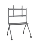 Soporte de Suelo con Ruedas Aisens FT86FE-143 para TV o Pantalla Interactiva 50"-86"/ hasta 120kg
