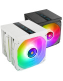 Ventilador con Disipador Mars Gaming MCPU-LCDPRO/ 12cm/ Blanco