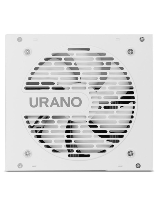 Fuente de Alimentación Nox Hummer Urano Pro White/ 550W/ Ventilador 12cm/ 80 Plus Bronze/ Blanca