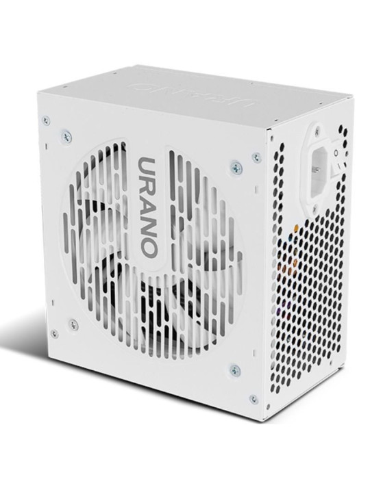 Fuente de Alimentación Nox Hummer Urano Pro White/ 650W/ Ventilador 12cm/ 80 Plus Bronze/ Blanca