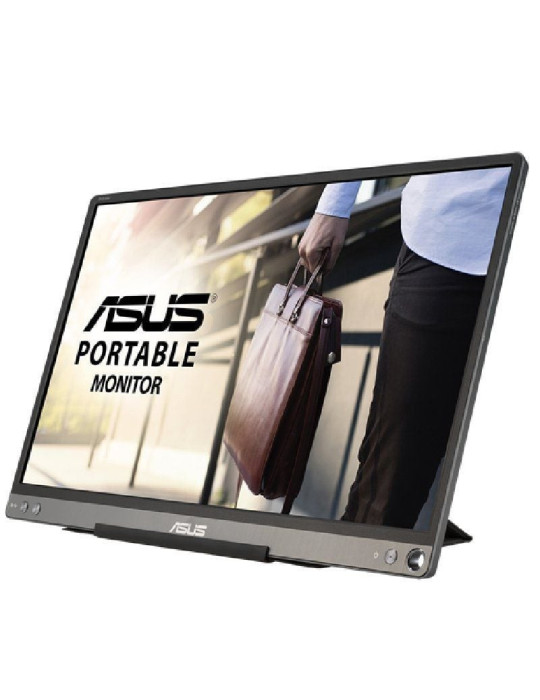 Monitor Portátil Asus ZenScreen MB16ACE 15.6"/ Full HD/ Plata y Negro