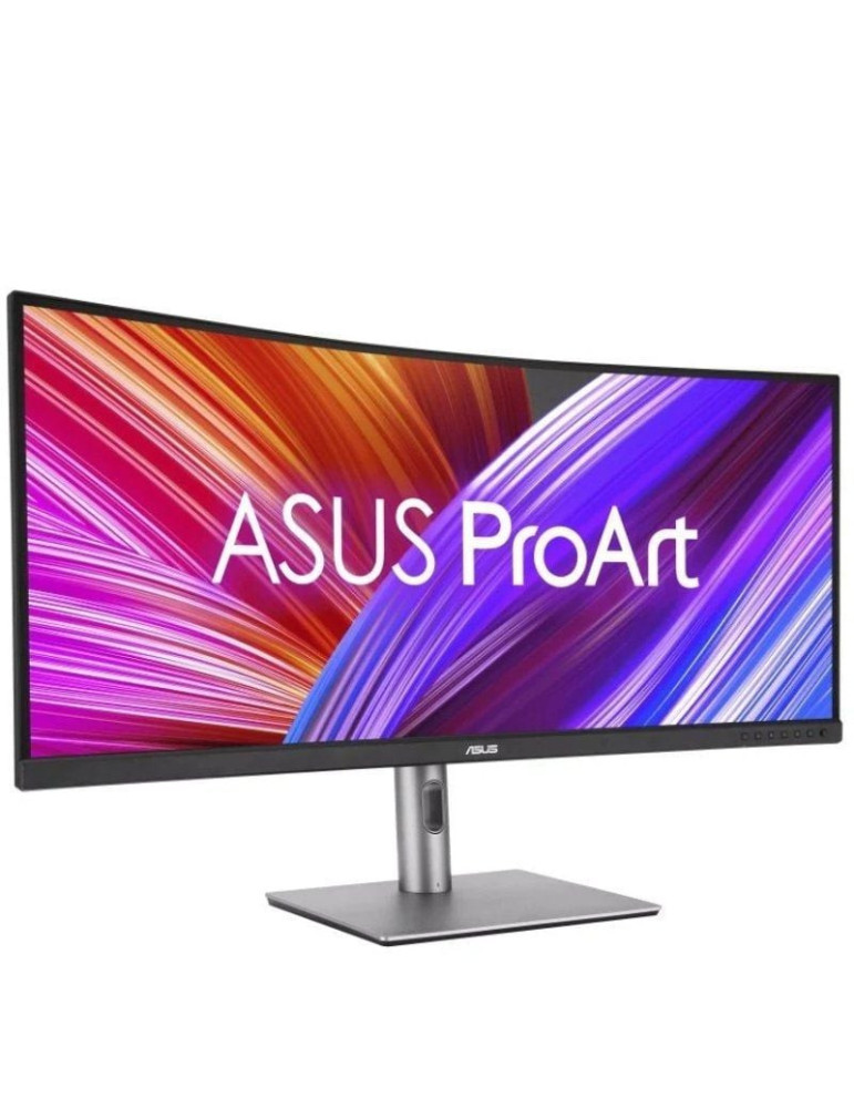 Monitor Profesional Asus ProArt Display PA34VCNV 34"/ UWQHD/ Multimedia/ Regulable en altura/ Negro y Plata