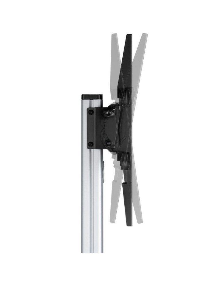 Soporte de Suelo Inclinable con Ruedas Aisens FT86TRE-197 para TV 37-86"/ hasta 50kg