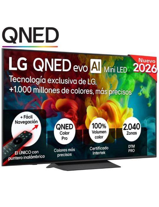 Televisor LG QNED 55QNED83B6A 55"/ Ultra HD 4K/ Smart TV/ WiFi