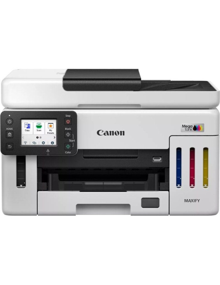 Multifunción Recargable Canon MAXIFY GX6150 MegaTank WiFi/ Dúplex/ Blanca