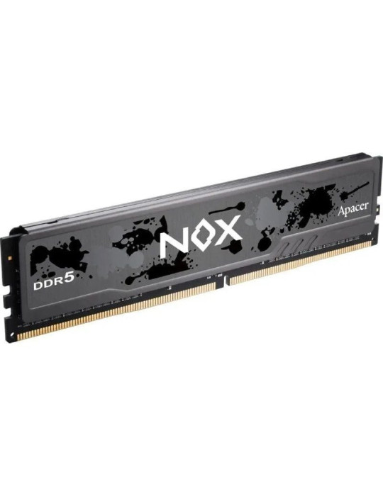 Memoria RAM Apacer NOX 16GB/ DDR5/ 5200MHz/ 1.25V/ CL40/ DIMM