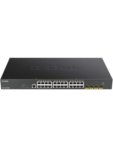 Switch Gestionable D-Link Smart DGS-1250-28XMP 28 Puertos/ RJ-45 10/100/1000 PoE/ SFP