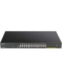 Switch Gestionable D-Link Smart DGS-1250-28XMP 28 Puertos/ RJ-45 10/100/1000 PoE/ SFP